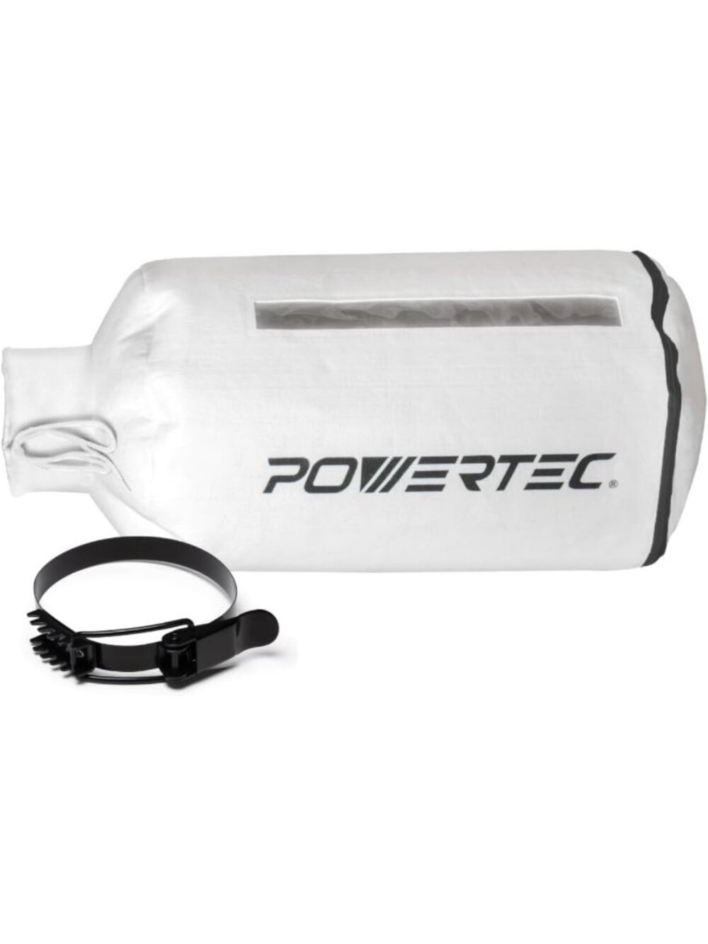 Heavy-Duty Dust Collector Bag & Band Clamp Kit - 1 Micron Filter, 5" Clamp